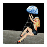 Hey Everbody Lets Go Back To Earth (Print Only) thumbnail
