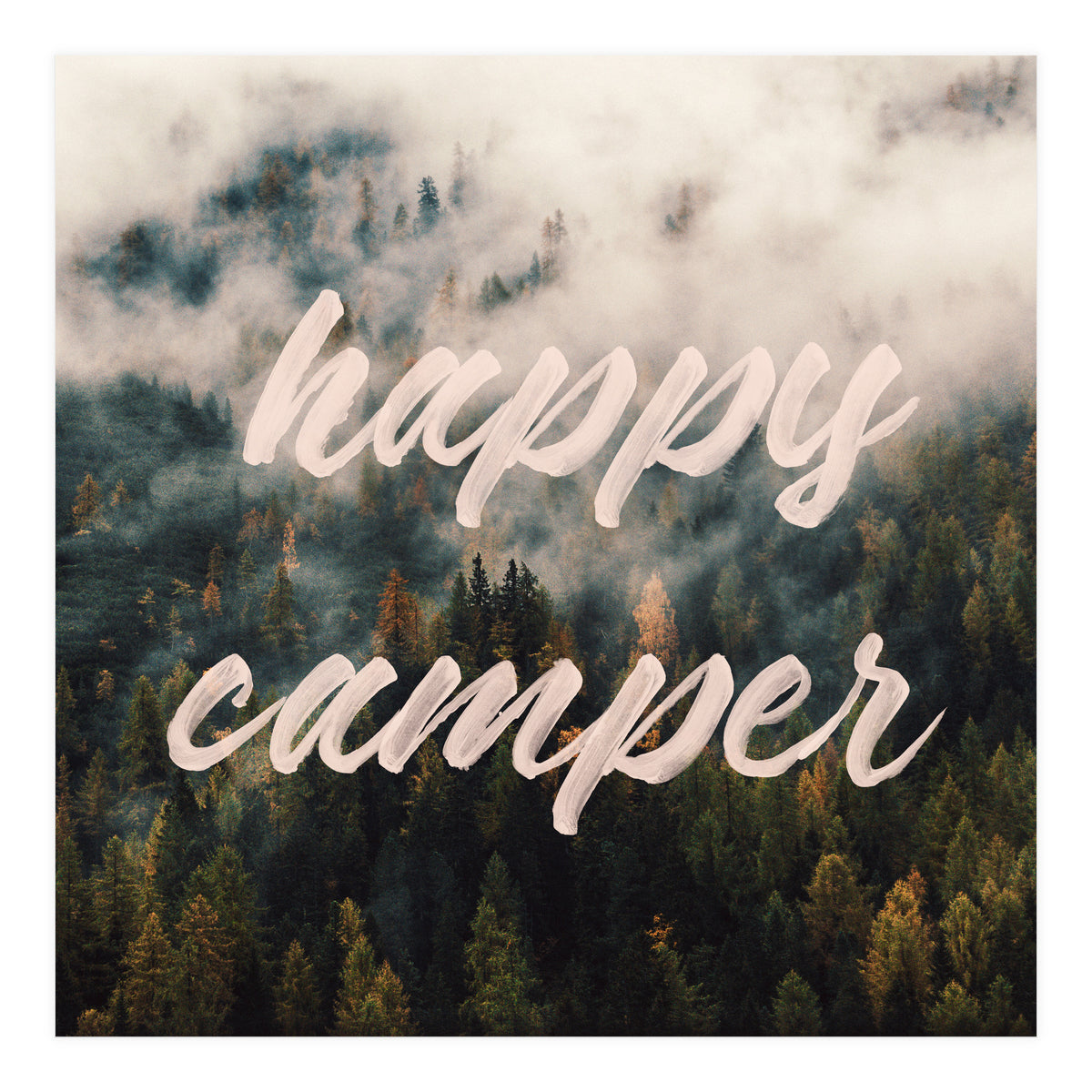 Happy Camper  (Print Only)
