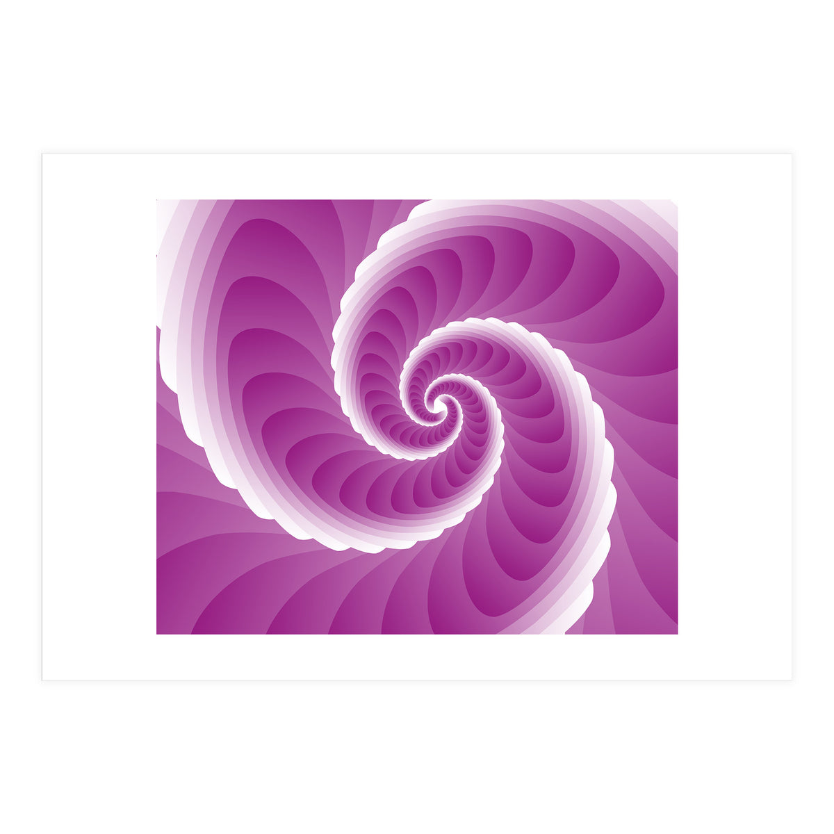 Abstract Pink Swirl  (Print Only)