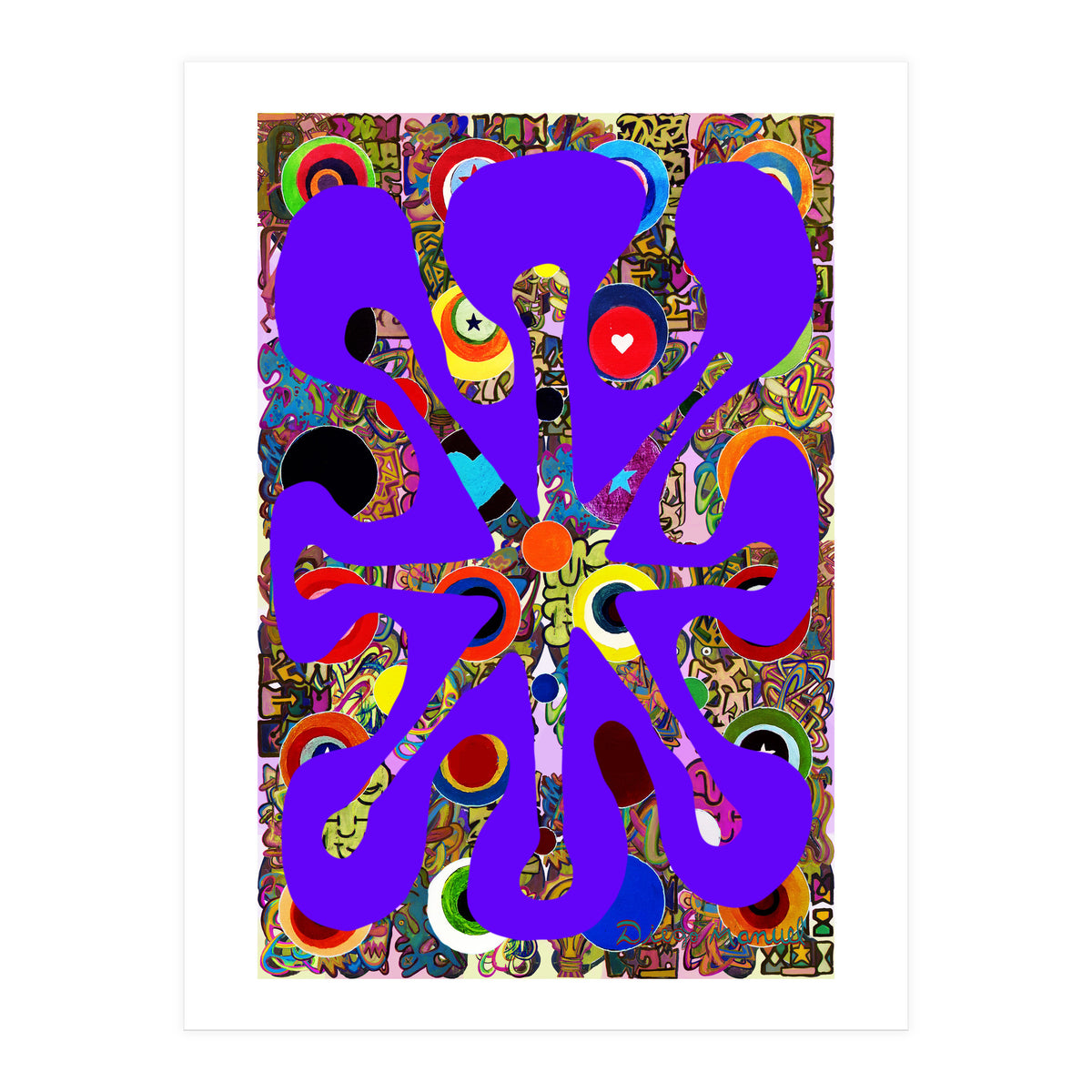 Fuego Y Graffiti 85 (Print Only)