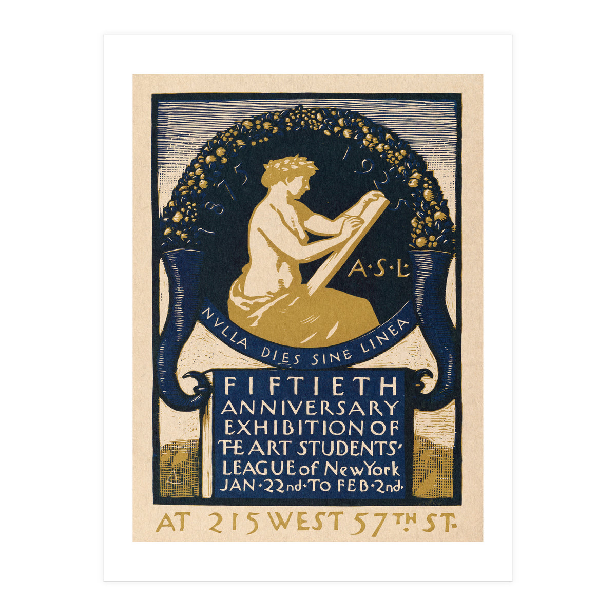 The Art Students League Of New York Exhibition (Print Only)