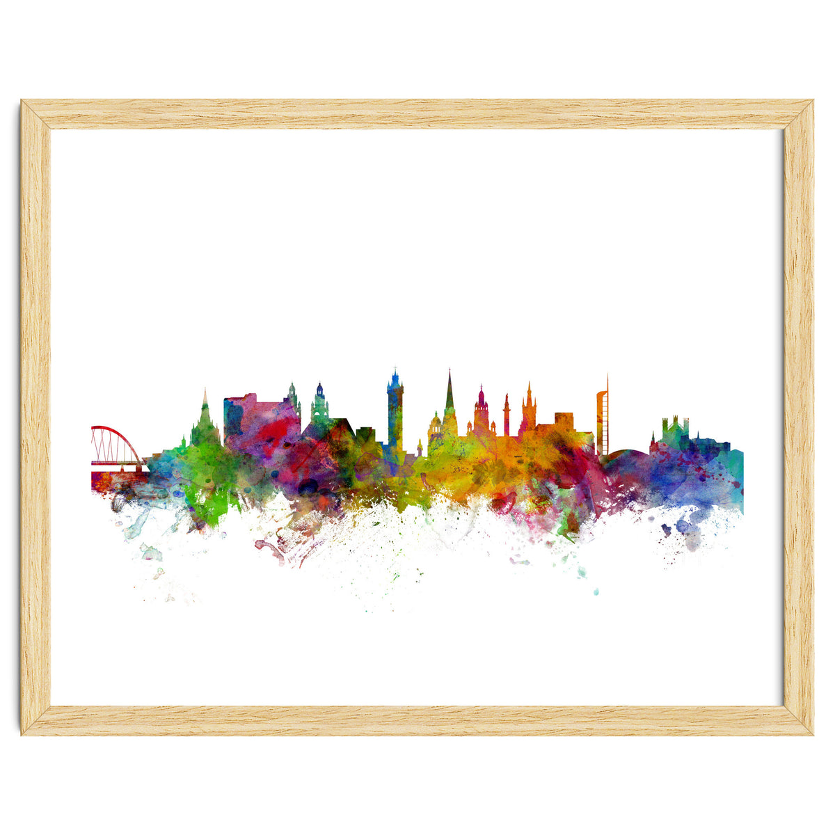 Glasgow Scotland Skyline