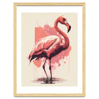 Flamingo Painting