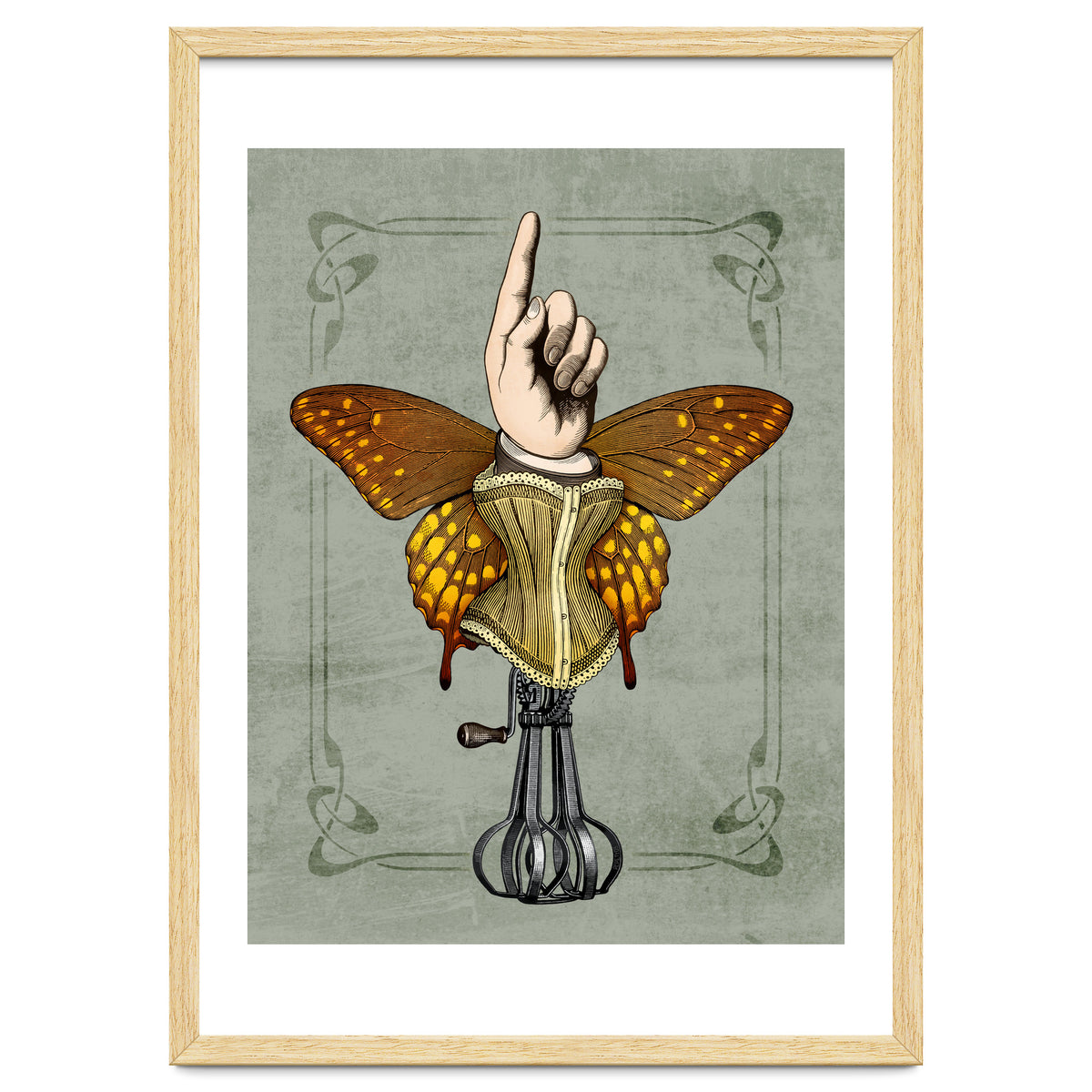 Butterhand Portrait