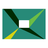 Geometric Shapes No. 27 - green, yellow & lime (Print Only) thumbnail