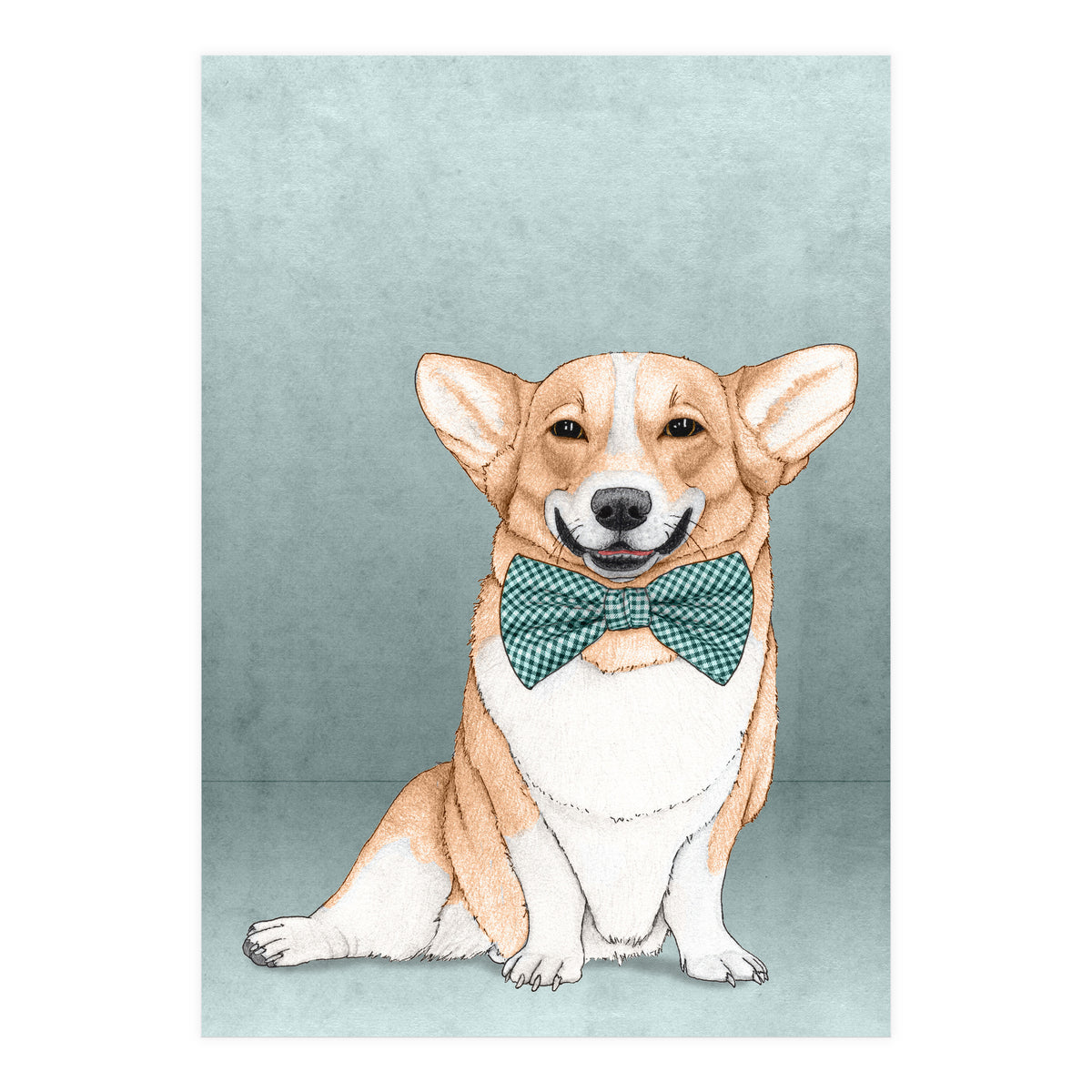 Corgi Dog (Print Only)