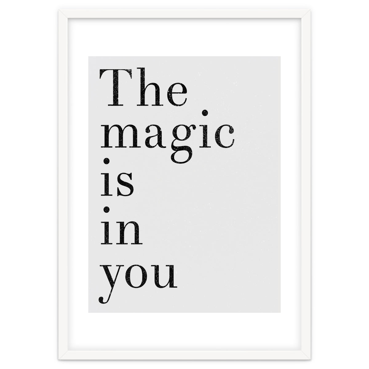The Magic Is In You, Grey