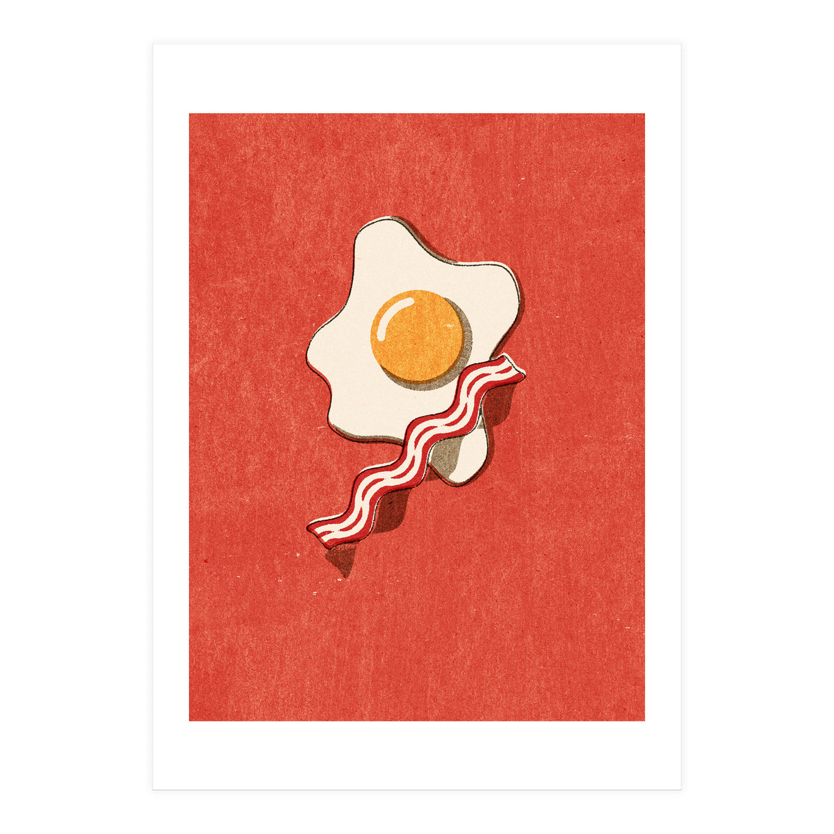 FAST FOOD / Egg and Bacon (Print Only)