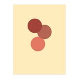 Red circles abstract (Print Only) thumbnail
