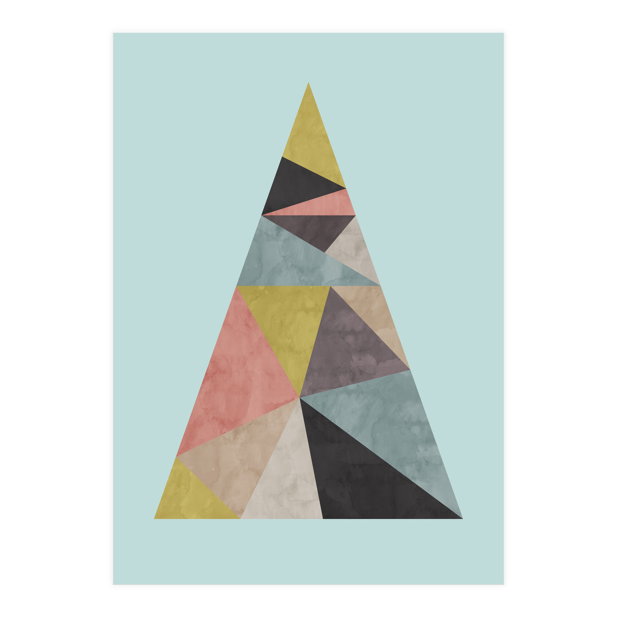 Geometric Rock III (Print Only)