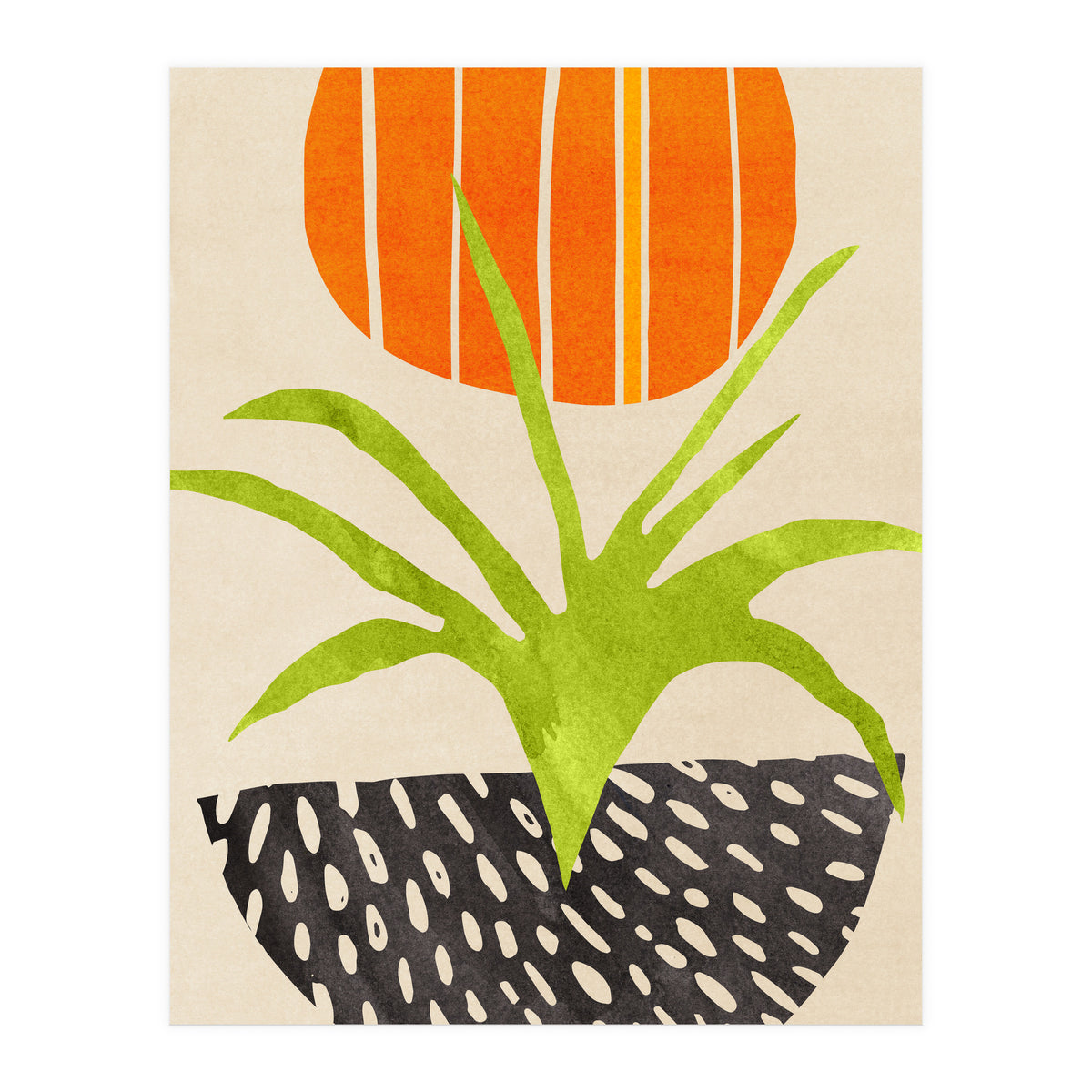 Sunny Houseplant (Print Only)