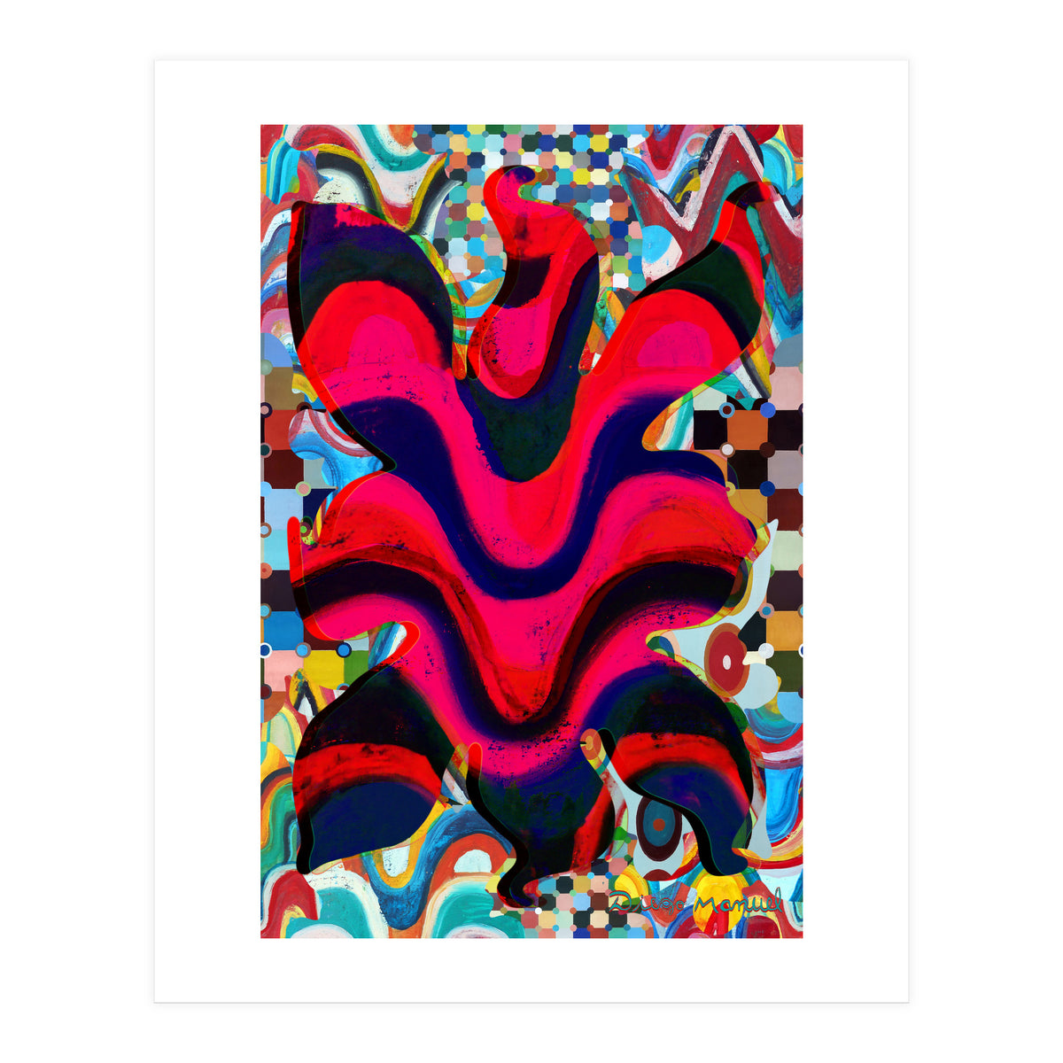 Pop Abstract 2023 Tapiz 87 (Print Only)