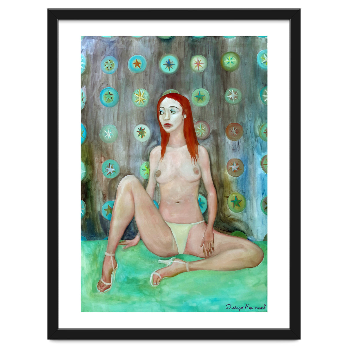 Retrato Con Estrellas