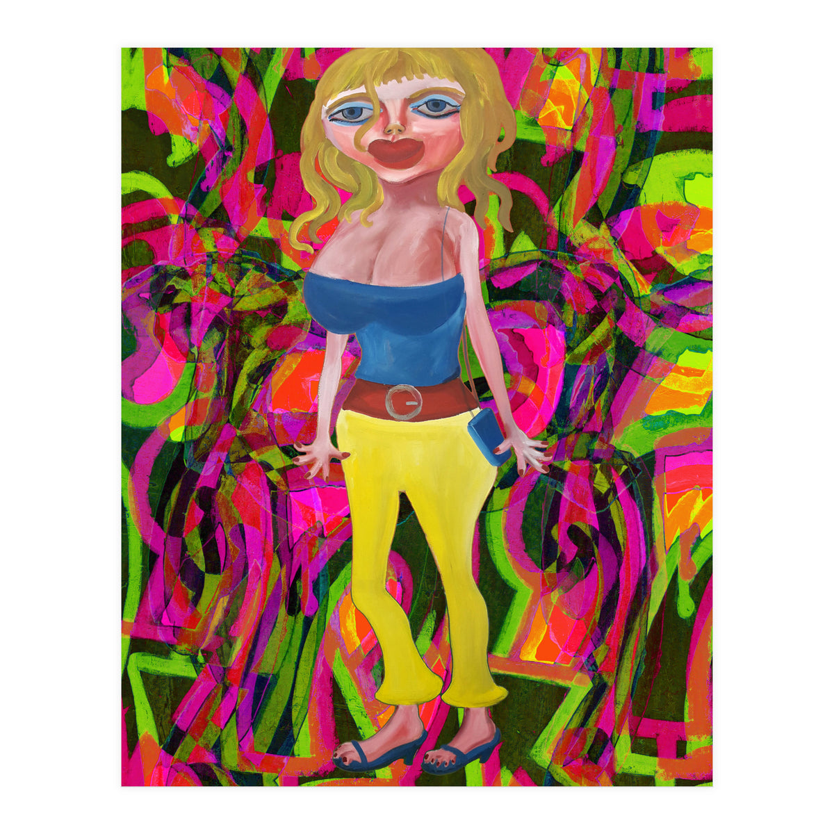 Chica Fashion B (Print Only)