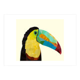 Toucan Bird Low Poly Art (Print Only) thumbnail