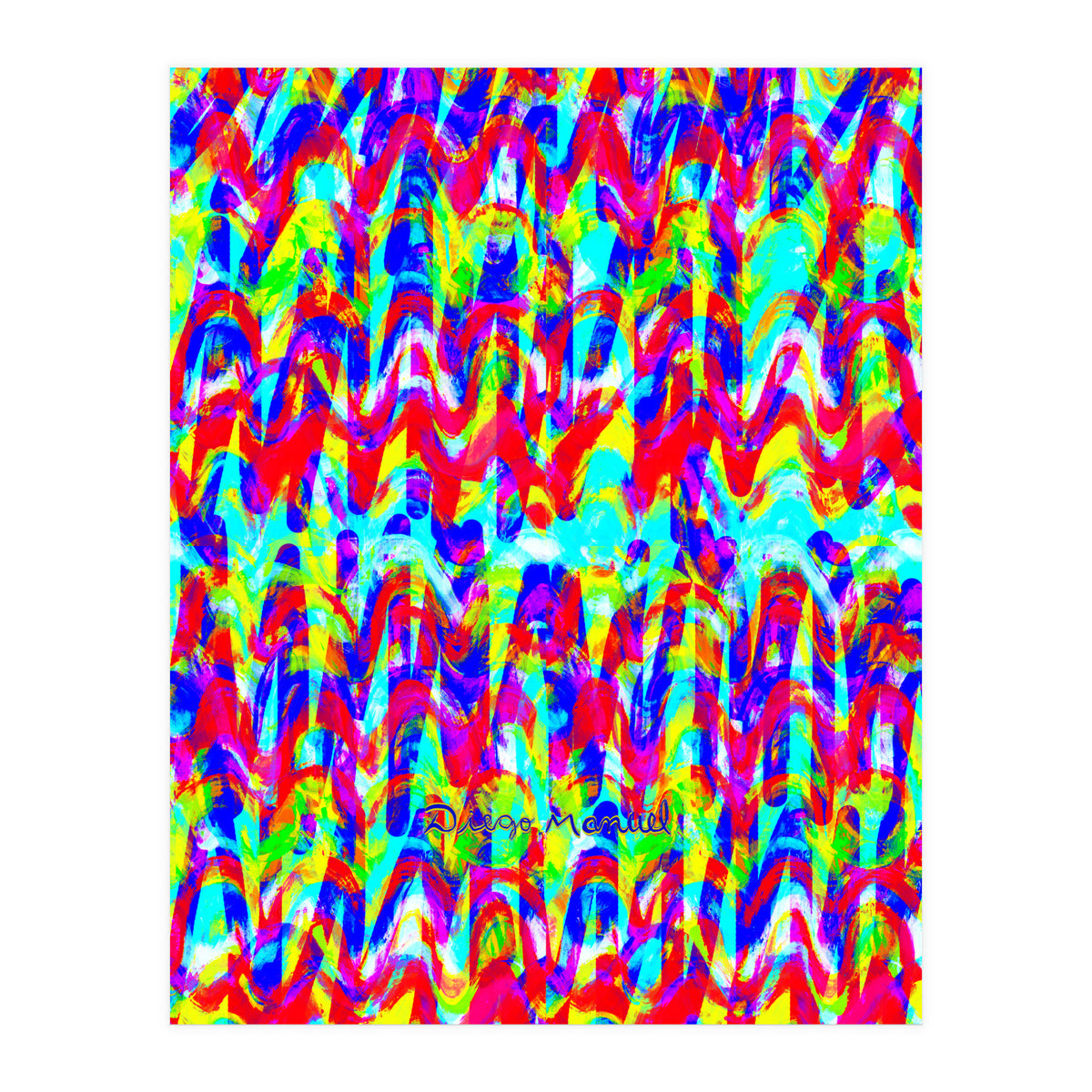 Pop Abstract A 80 (Print Only)