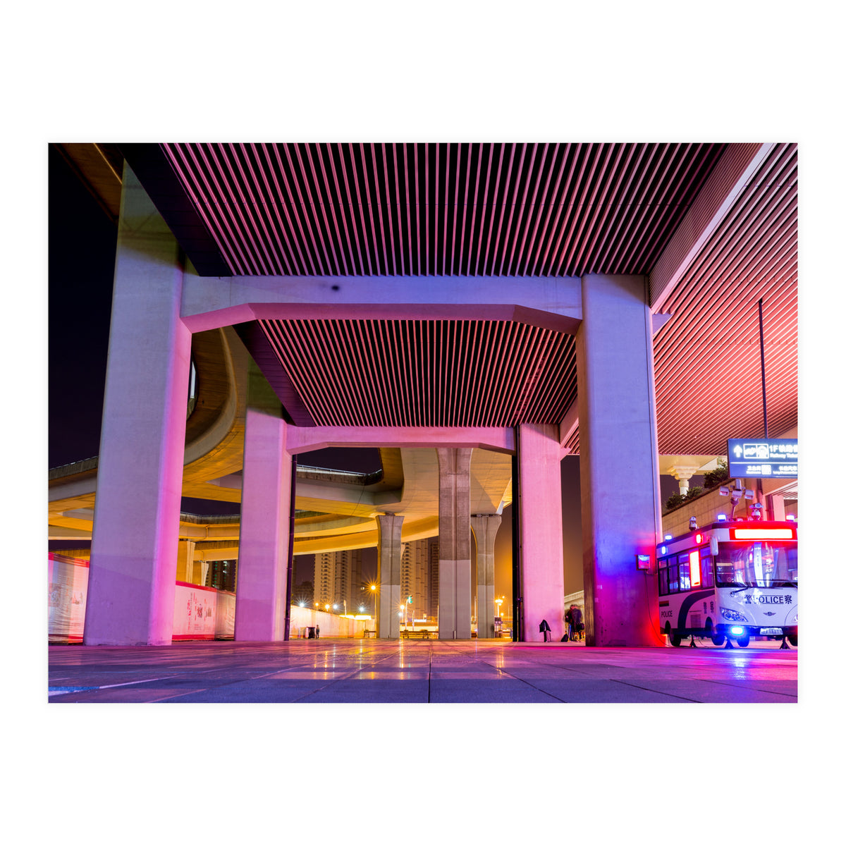 Nanjing station, China (Print Only)