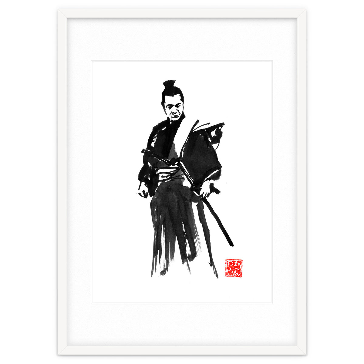 Toshiro mifune, the samurai