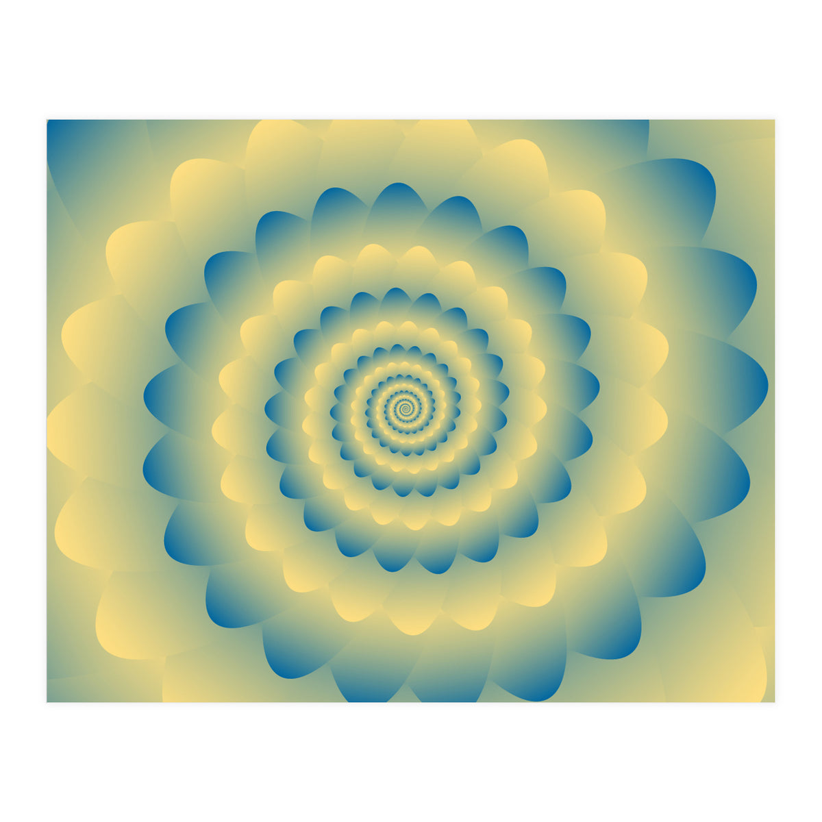 Fractal Flower  (Print Only)