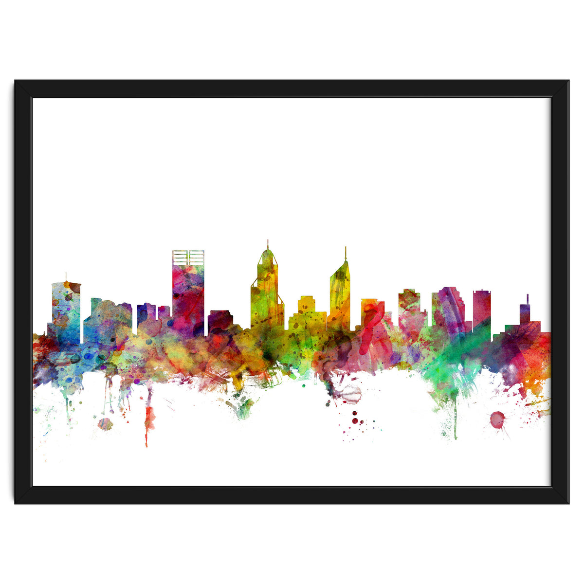 Perth Australia Skyline