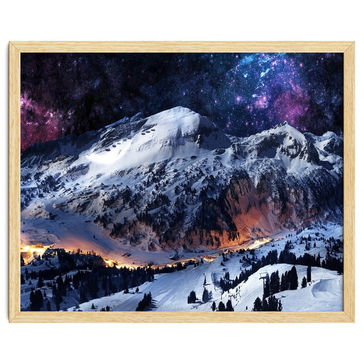 Mountain CALM IN space view