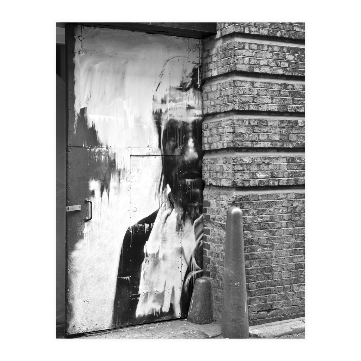 Door Portrait, Urban Art London  (Print Only)