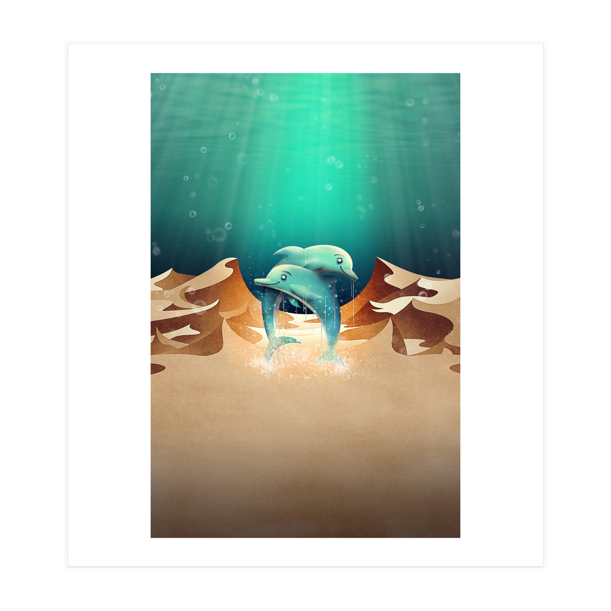 Dolphin Desert (Print Only)