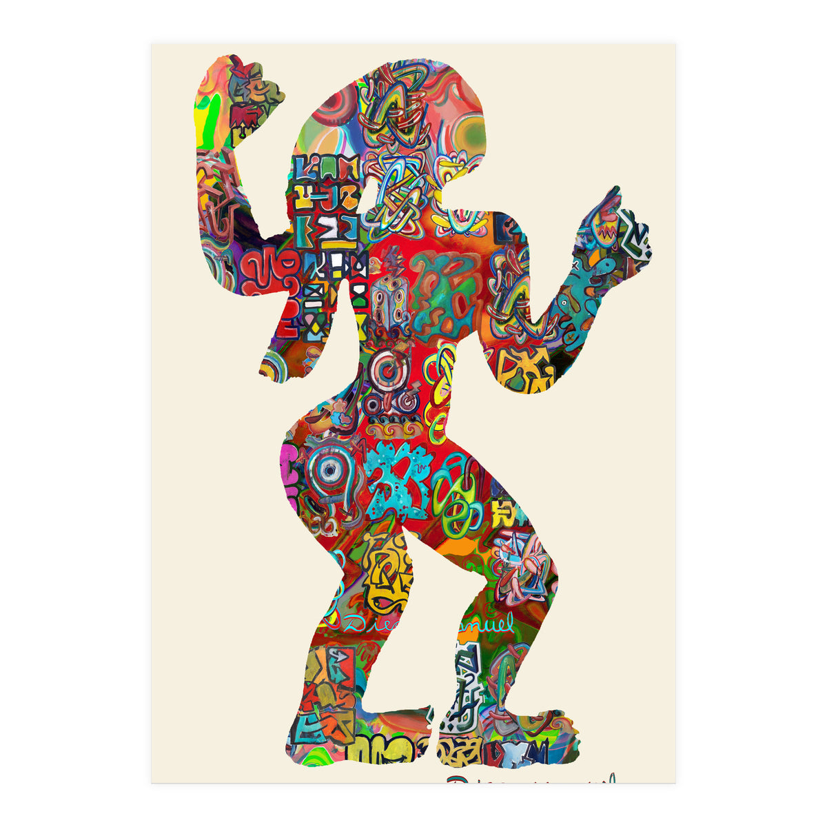 Graffiti Digital Nuevo 5 (Print Only)