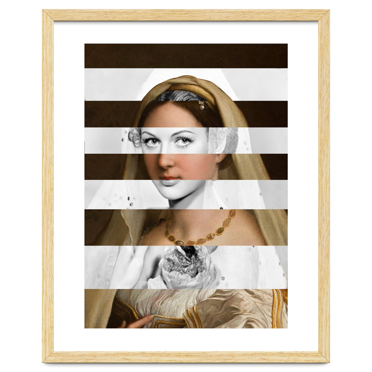 Raphael's Woman With A Veil & Hedy Lamarr