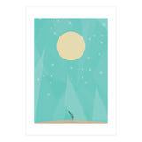 Moonflower Retro (Print Only) thumbnail