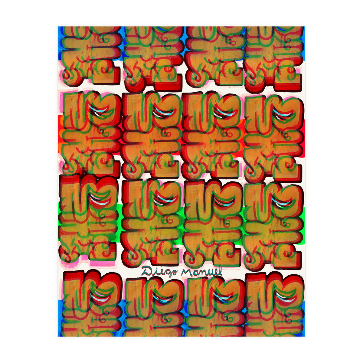 Graffitis 2021 Tapiz 131 (Print Only)