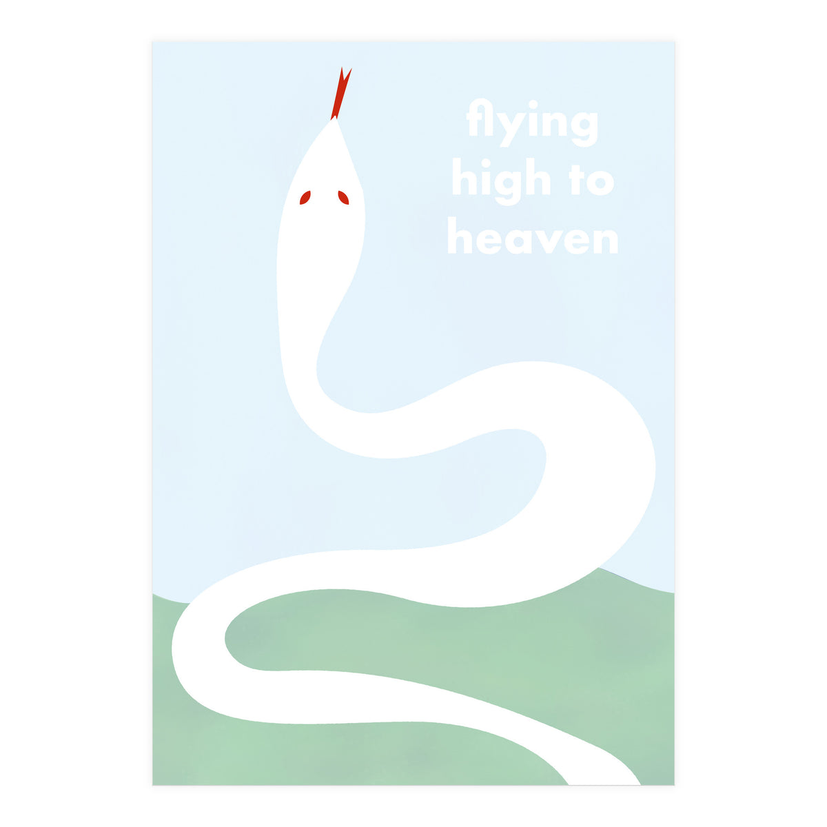 flying high to heaven (Print Only)