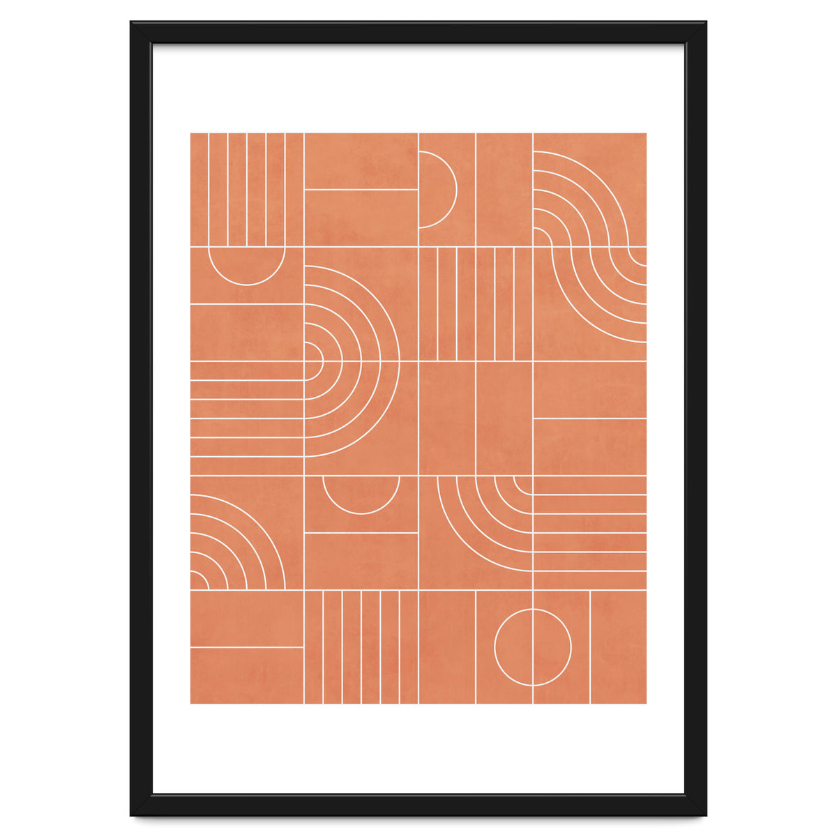 My Favorite Geometric Patterns No.23 - Coral