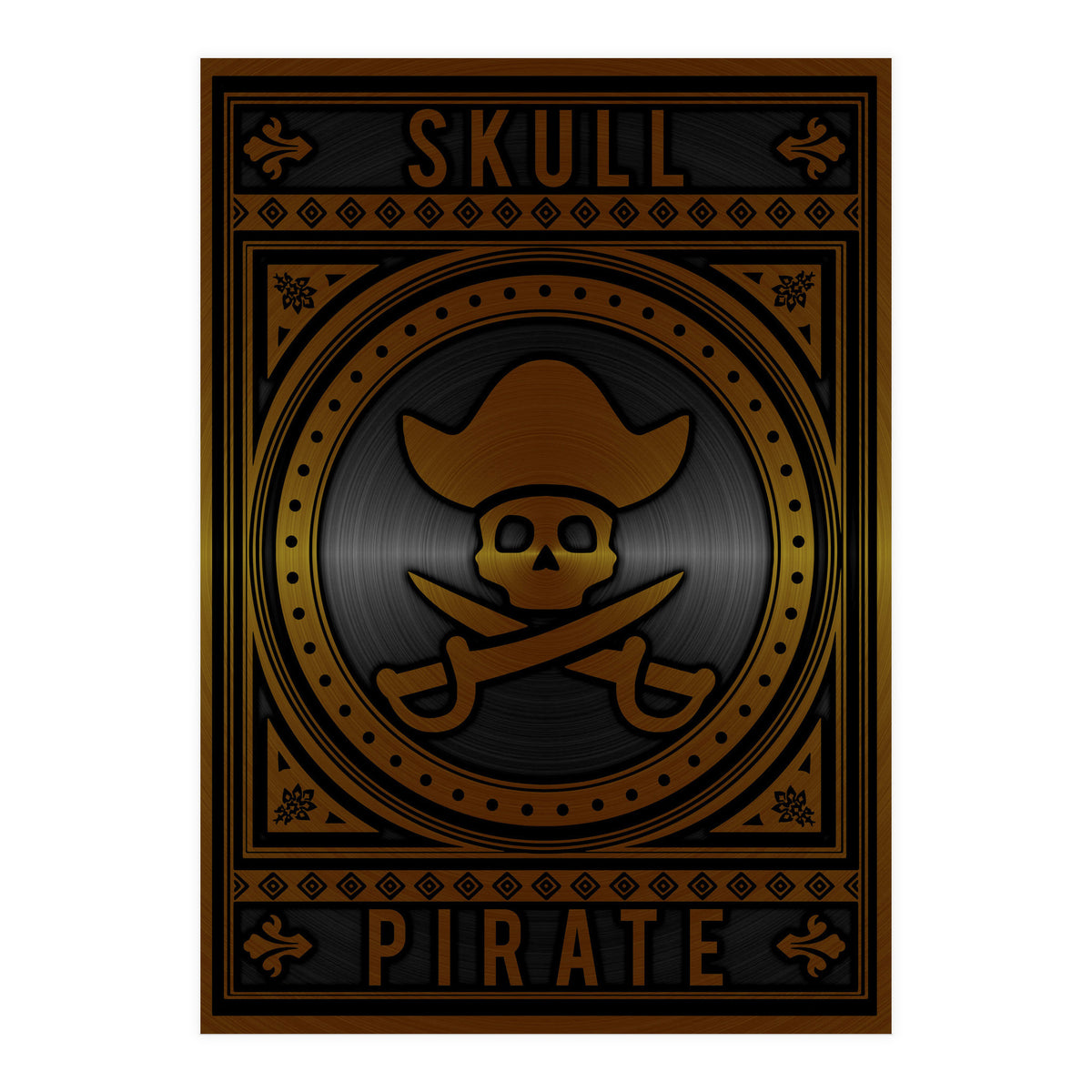 Skull Pirate (Print Only)