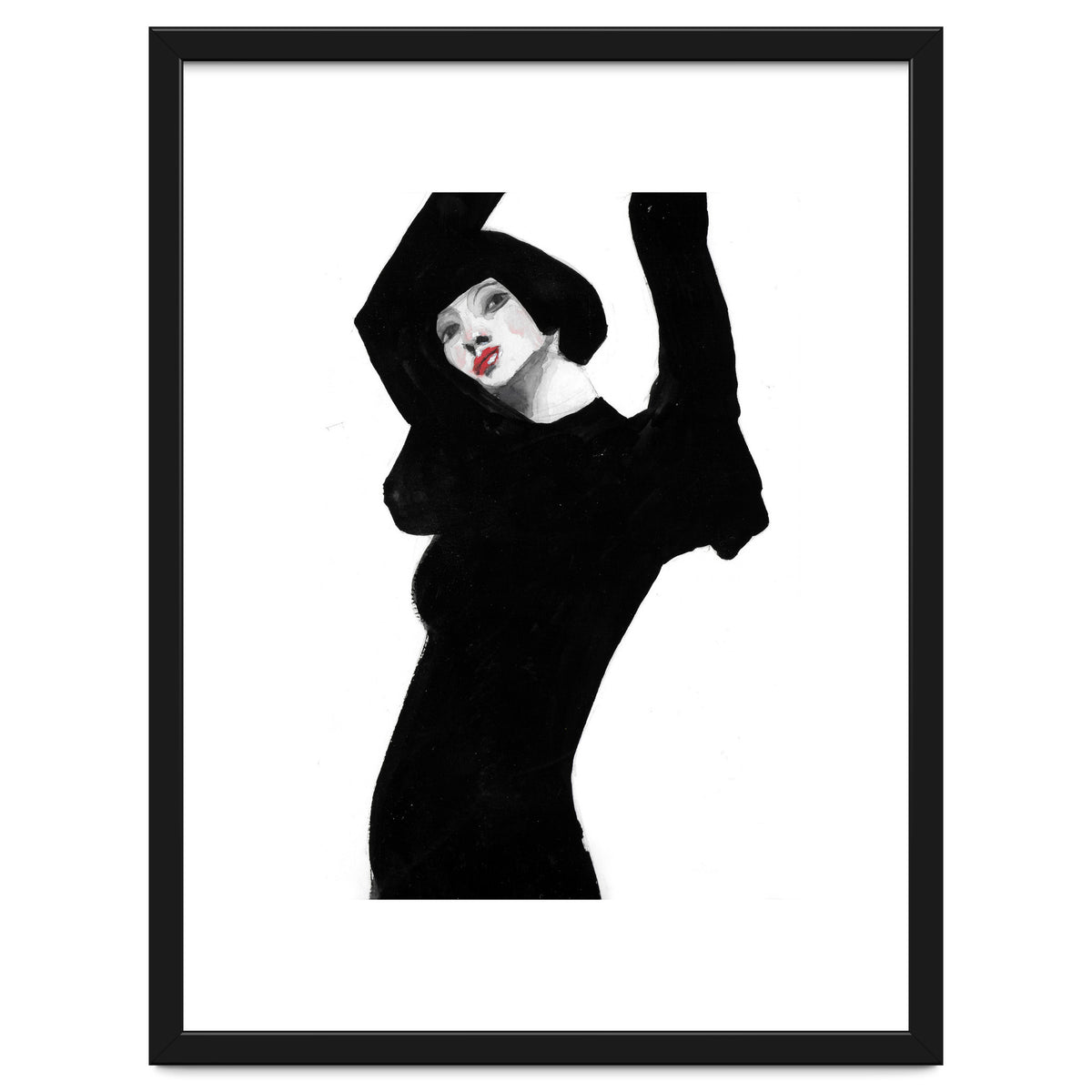 Untitled #11 - Woman in black