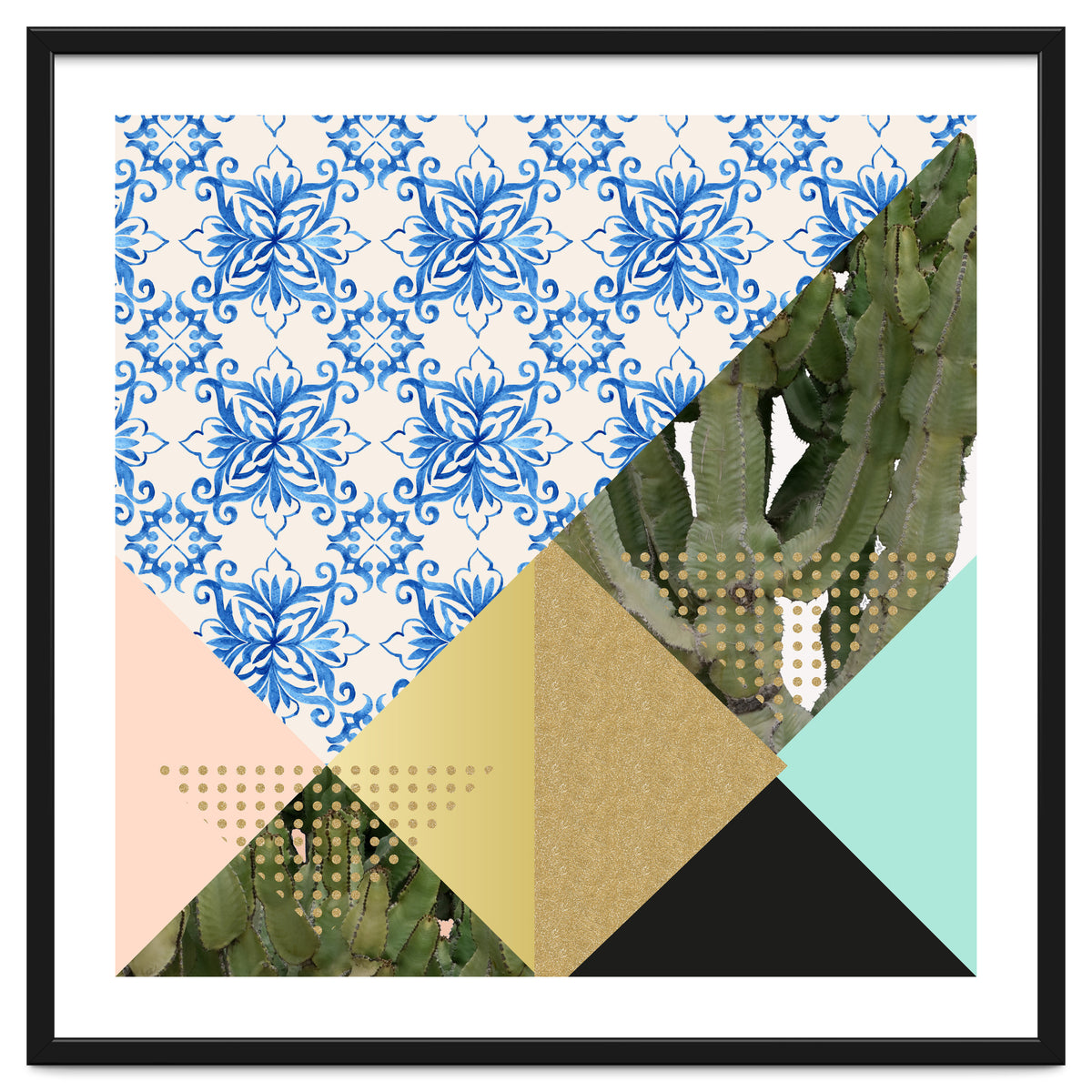 Geometric shapes of patterns and nature I