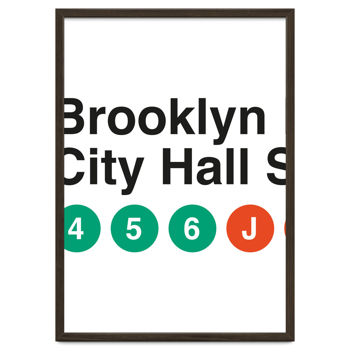Vignelli's Subway Sign