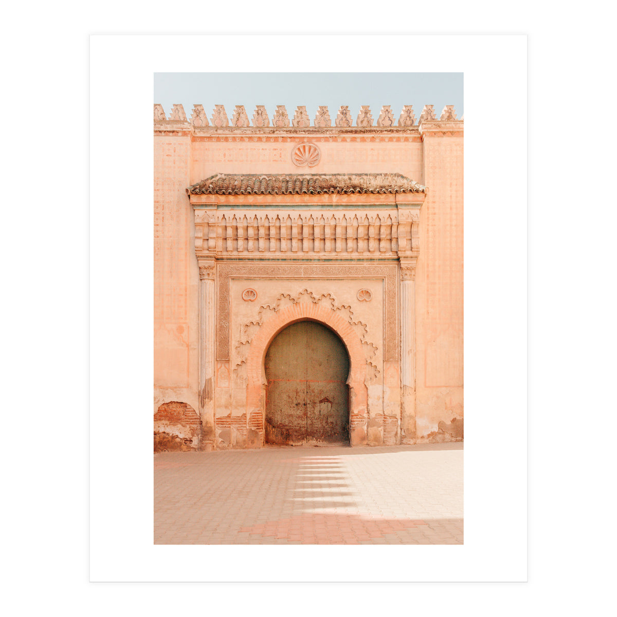 Grand Moroccan Door Marrakech (Print Only)