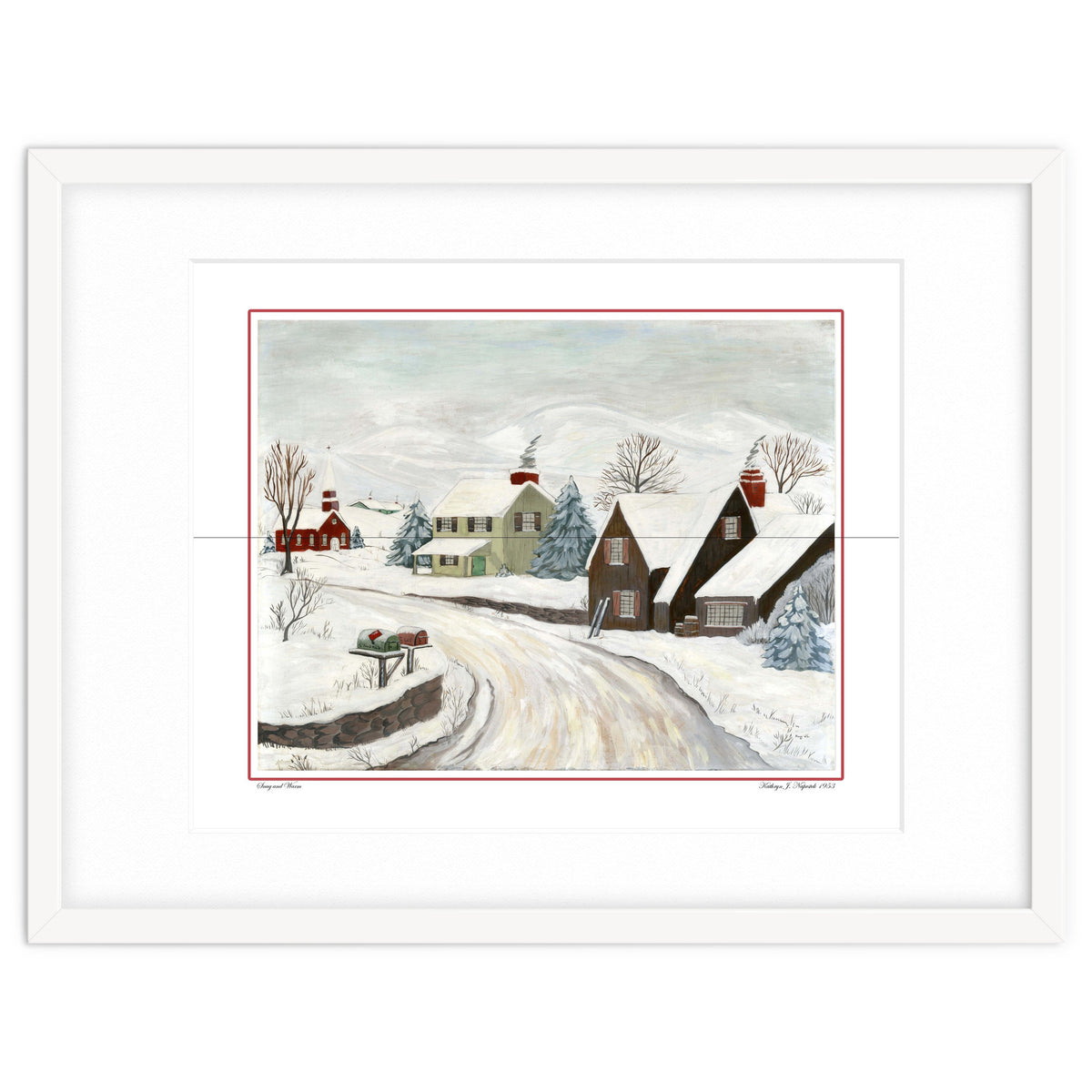 Snug & Warm Watercolor