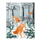 Fox Snow Walk (Print Only) thumbnail