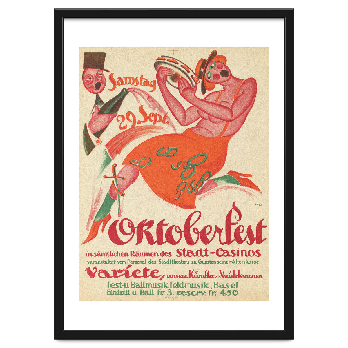 Oktoberfest 1923 Advertisement