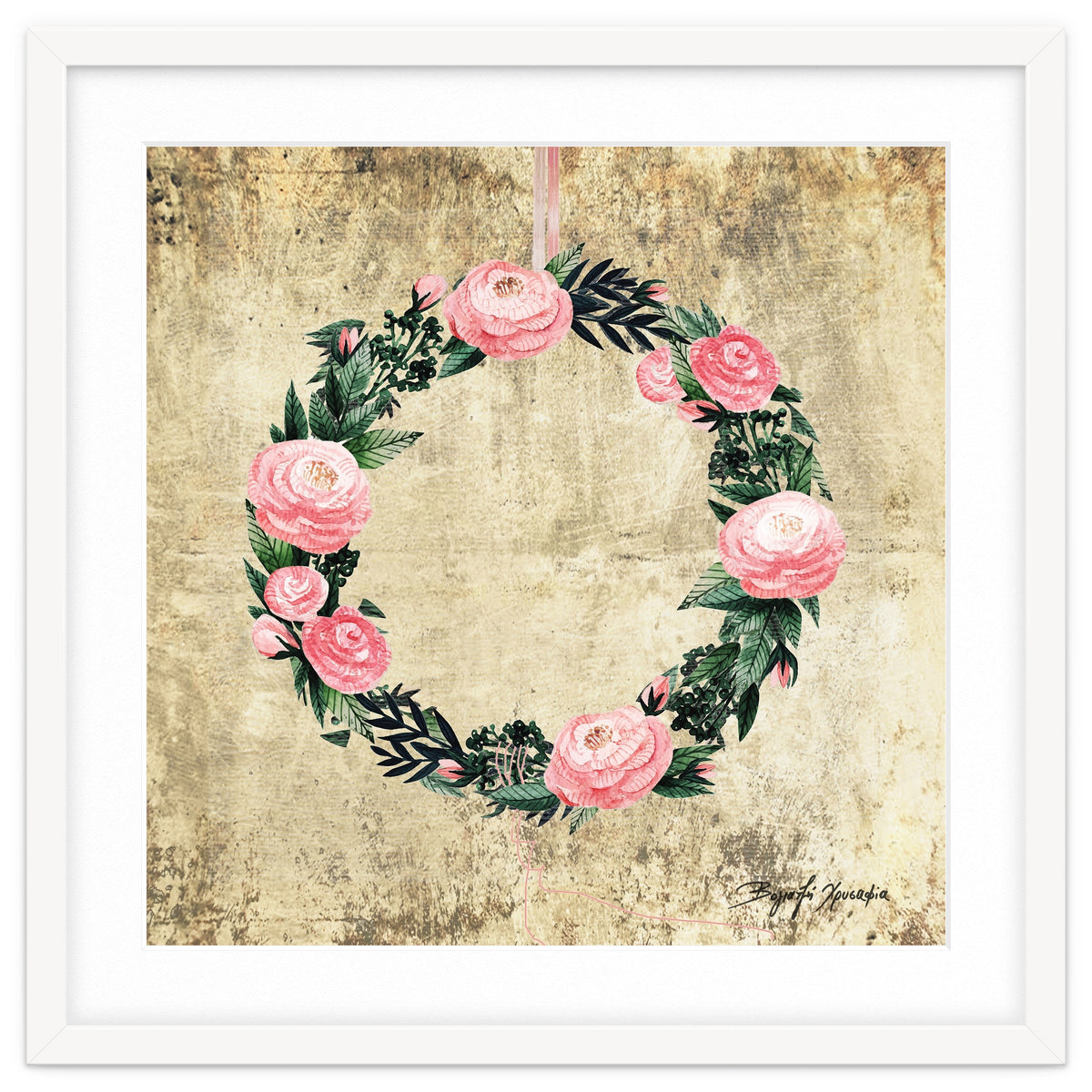 Wreath #Rose Flowers #Royal collection