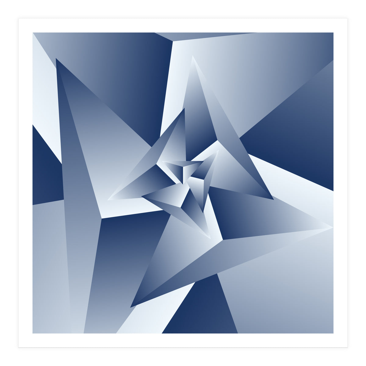 Modern Traingle Pattern (Print Only)