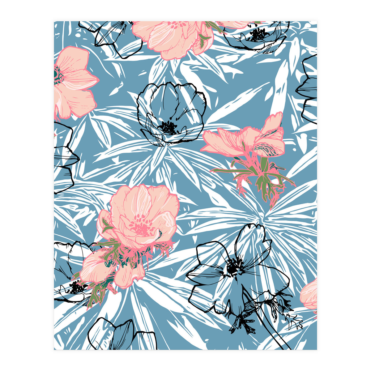 Backyard Palm (Print Only)