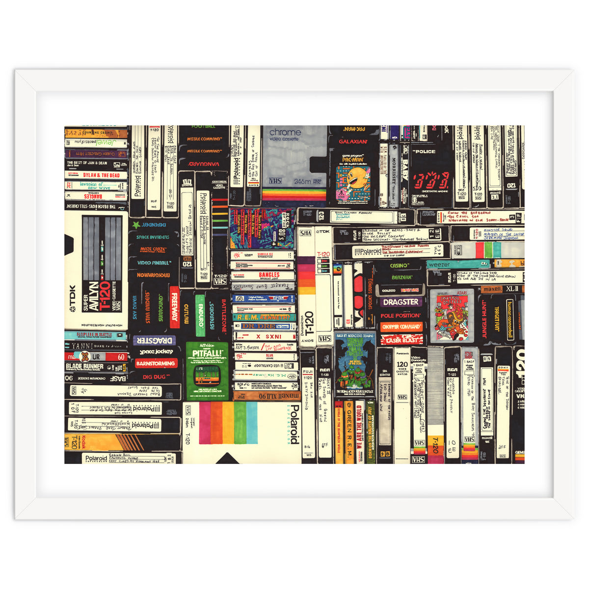 Cassettes, VHS & Atari