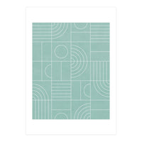 My Favorite Geometric Patterns No.25 - Light Blue (Print Only)