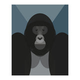 Mid Century Geometric Gorilla (Print Only) thumbnail