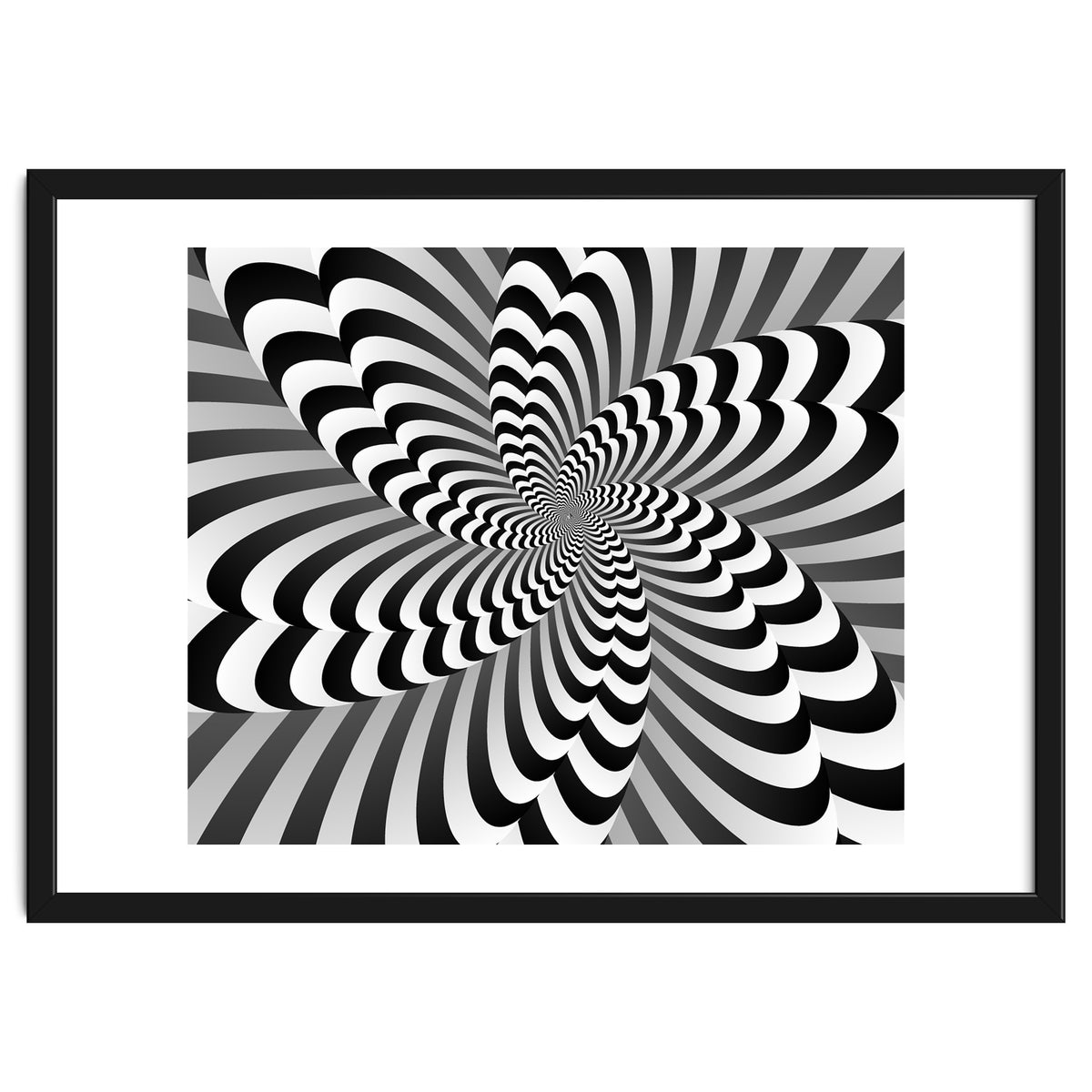 Abstract Optical Illusion