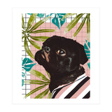Pug On An Island (Print Only) thumbnail