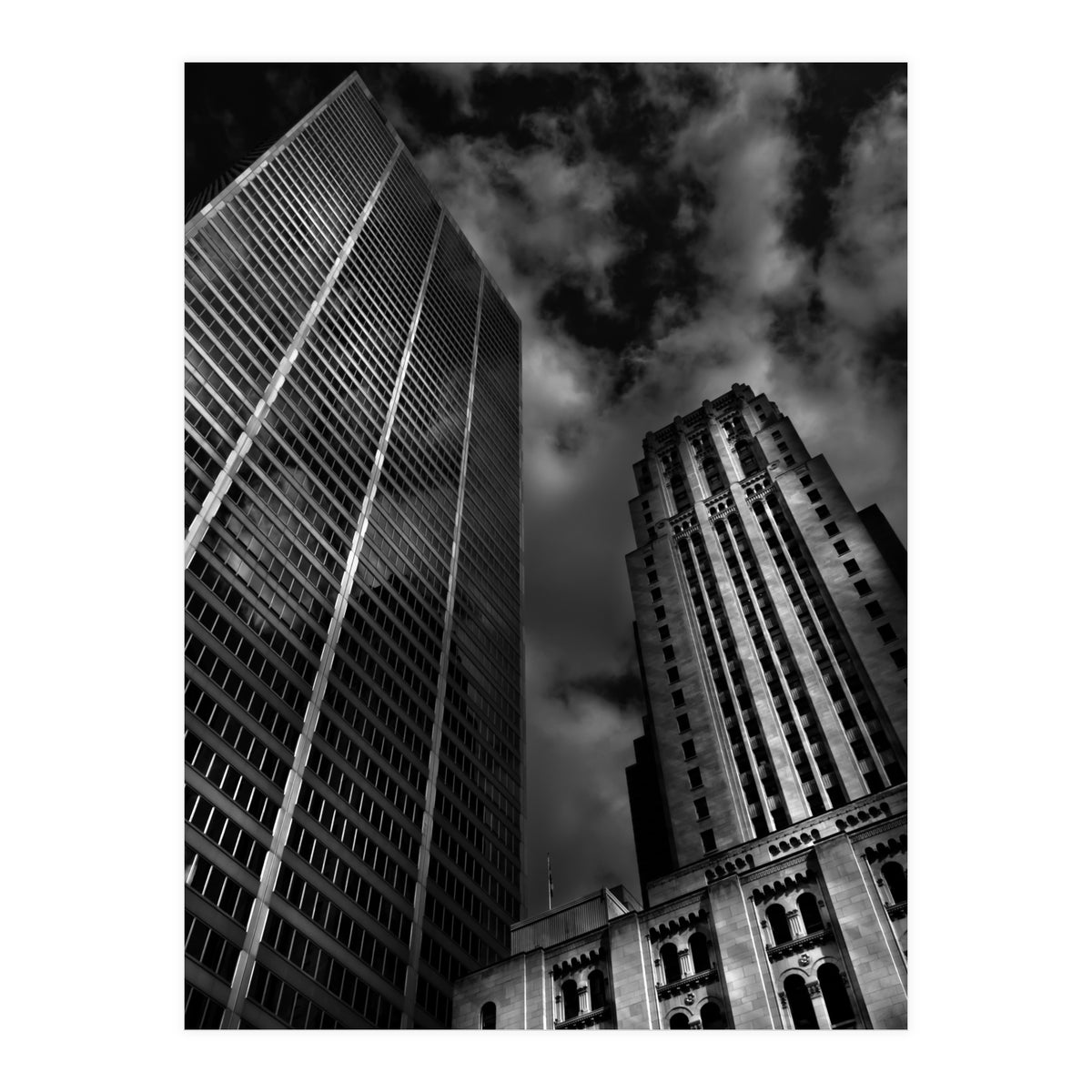 Commerce Court Courtyard View No 1 (Print Only)